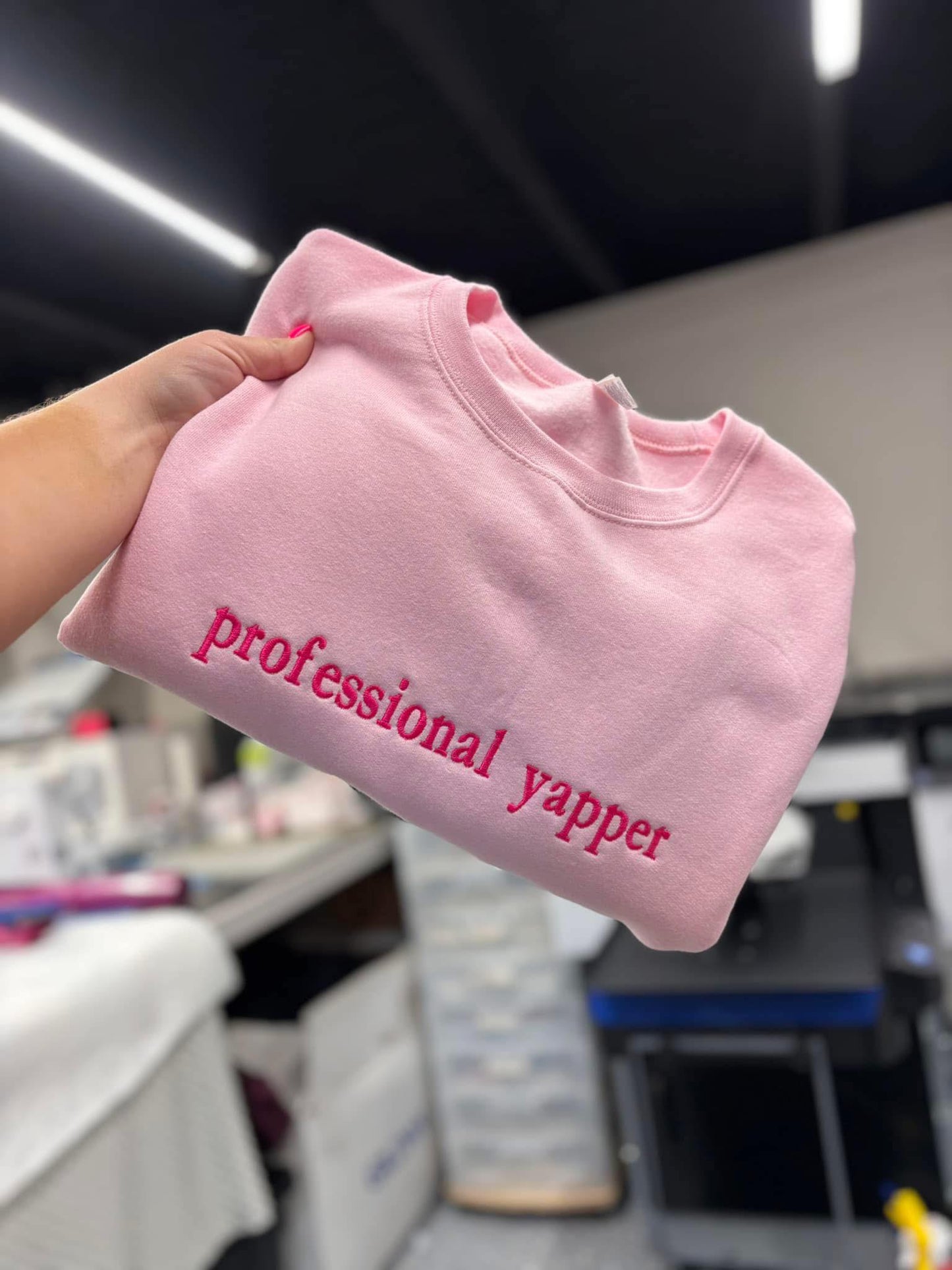 PROFESSIONAL YAPPER SWEATSHIRT