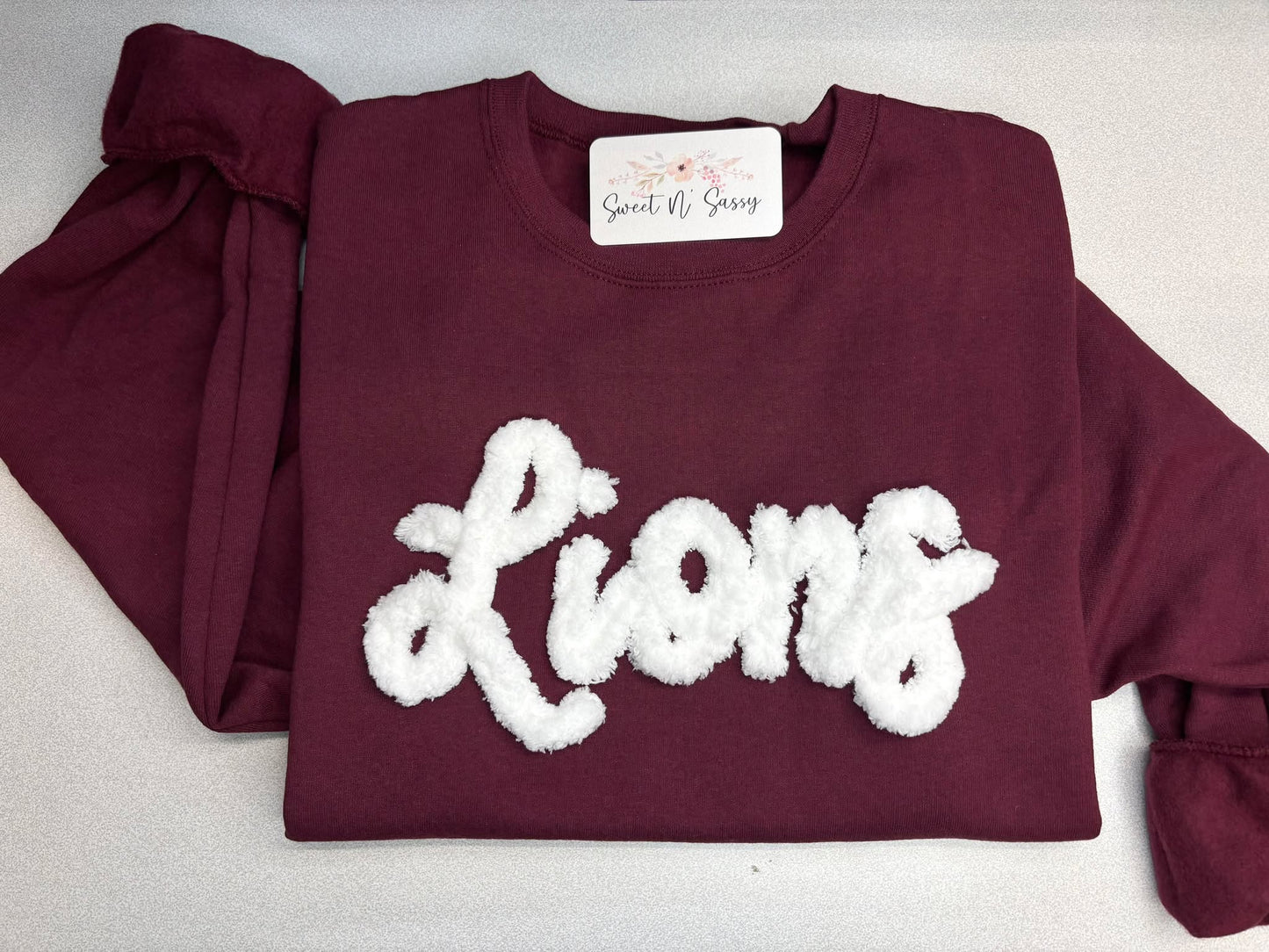 LIONS YARN SWEATSHIRT